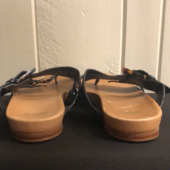 Johnston and Murphy black leather sandal - Picture 7 of 12